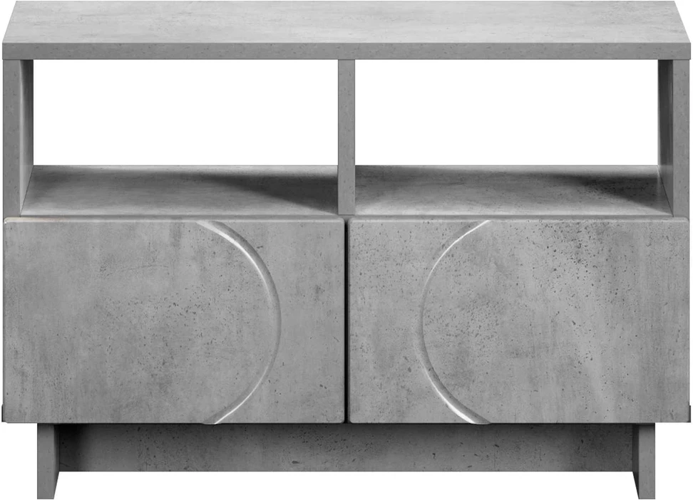 TV staliukas Televizoriaus stovas 60 x 34.5 x 40 cm Betono pilka