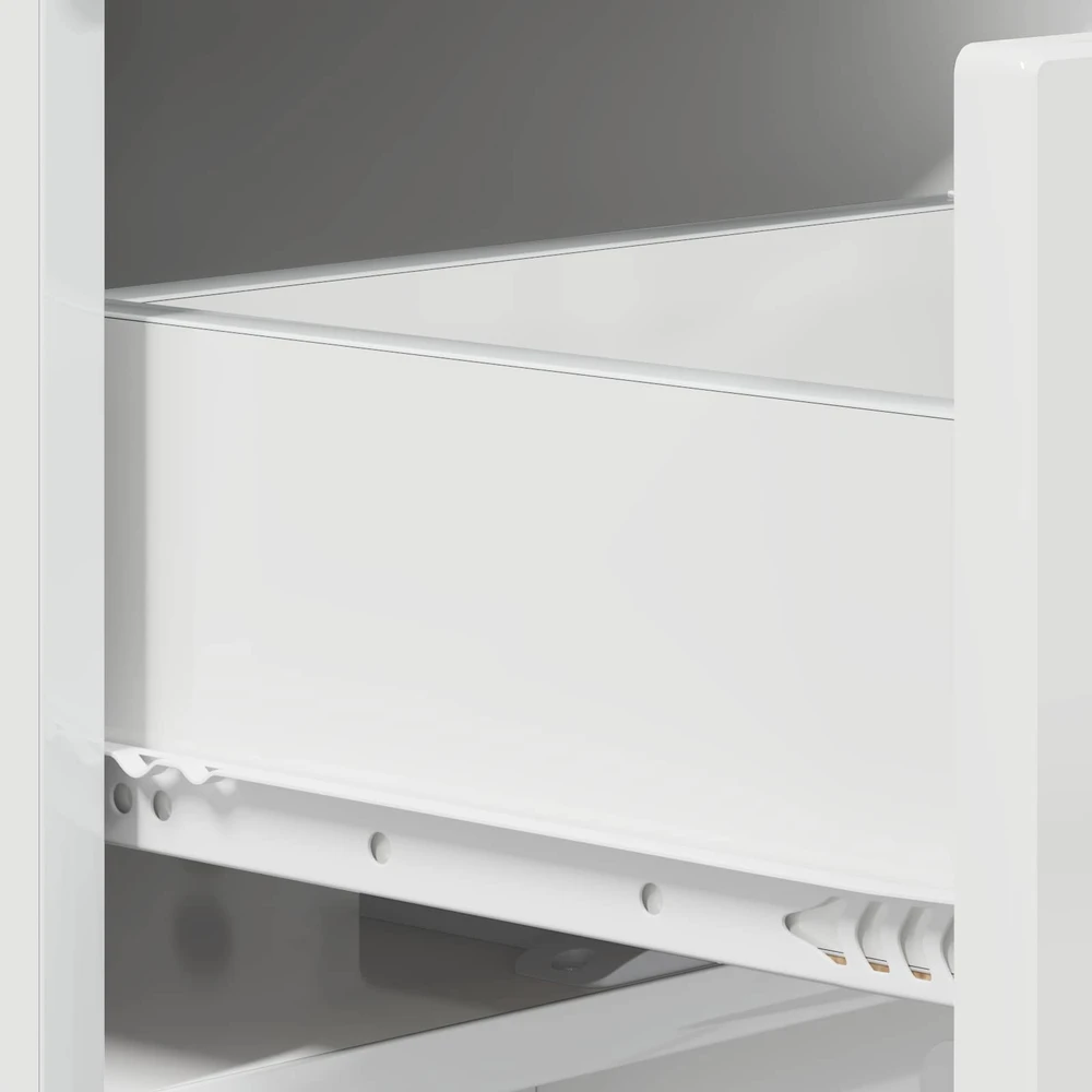 TV staliukas Televizoriaus stovas 60 x 34,5 x 40 cm Itin blizgi balta