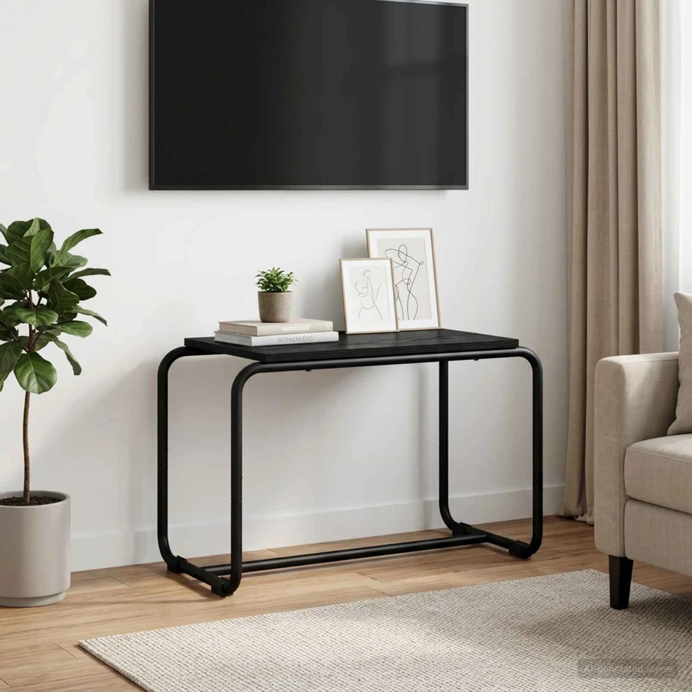 TV staliukas Televizoriaus stovas 60 x 35,5 x 42 cm Juodojo ąžuolo