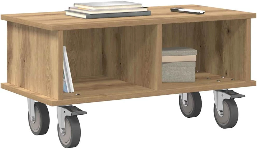TV staliukas Televizoriaus stovas 68,5 x 35 x 35 cm Amatininkų ąžuolas