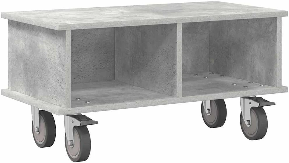 TV staliukas Televizoriaus stovas 68,5 x 35 x 35 cm Betono pilka