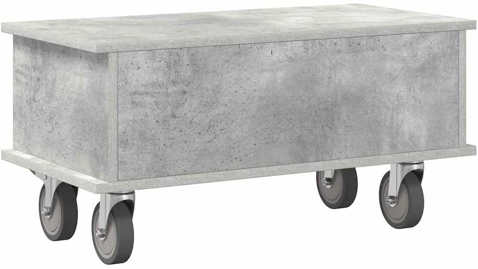 TV staliukas Televizoriaus stovas 68,5 x 35 x 35 cm Betono pilka