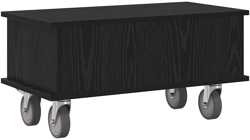 TV staliukas Televizoriaus stovas 68,5 x 35 x 35 cm Juodas ąžuolas