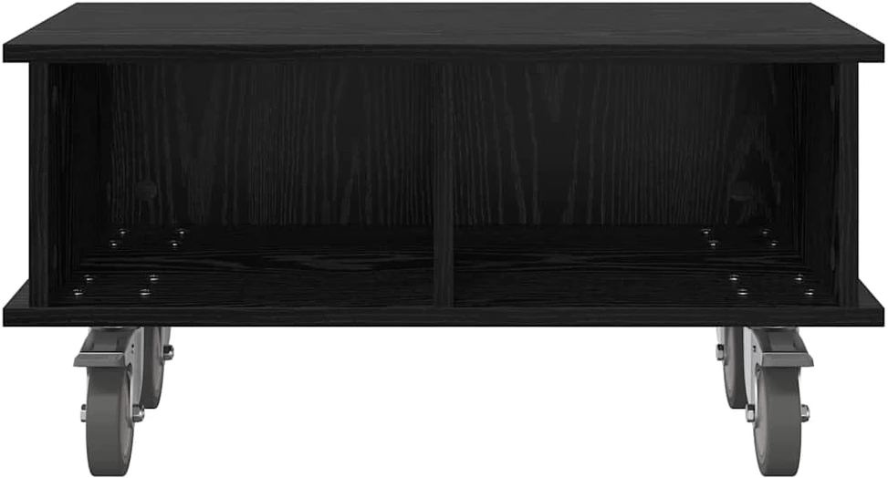 TV staliukas Televizoriaus stovas 68,5 x 35 x 35 cm Juodas ąžuolas