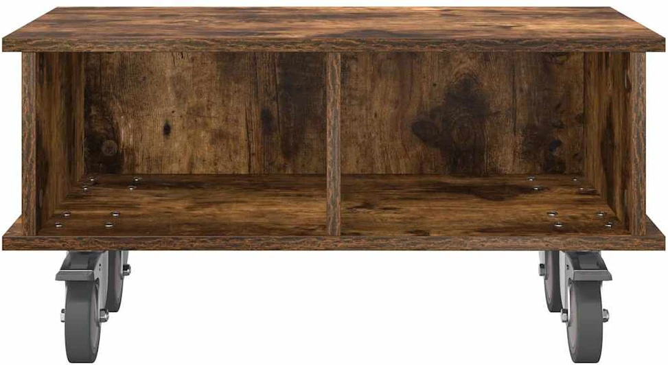 TV staliukas Televizoriaus stovas 68,5 x 35 x 35 cm Rūkyta ąžuolas