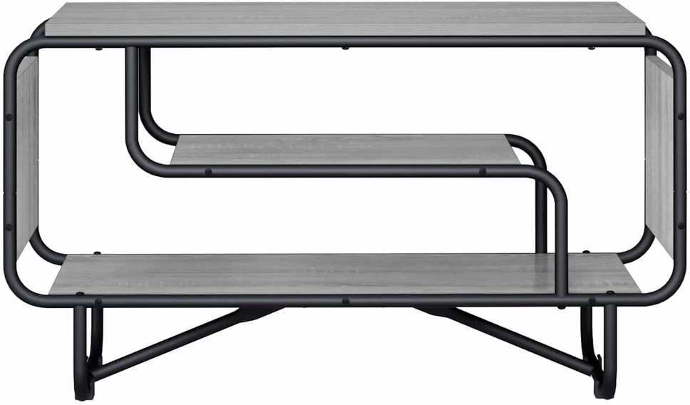 TV staliukas Televizoriaus stovas 80 x 36 x 45 cm Pilka Sonoma
