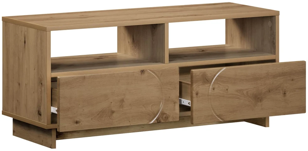 TV staliukas Televizoriaus stovas 90 x 34,5 x 40 cm Artisano ąžuolo