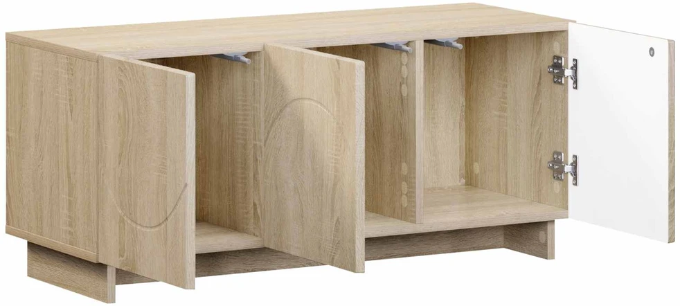TV staliukas Televizoriaus stovas 90 x 34.5 x 40 cm Sonoma ąžuolas