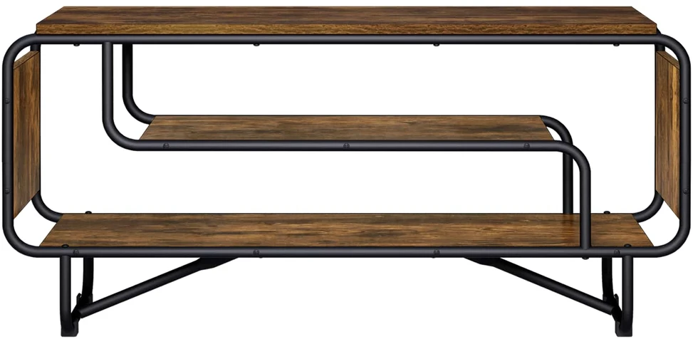 TV staliukas Televizoriaus stovas 98 x 36 x 45 cm Dūminio ąžuolo