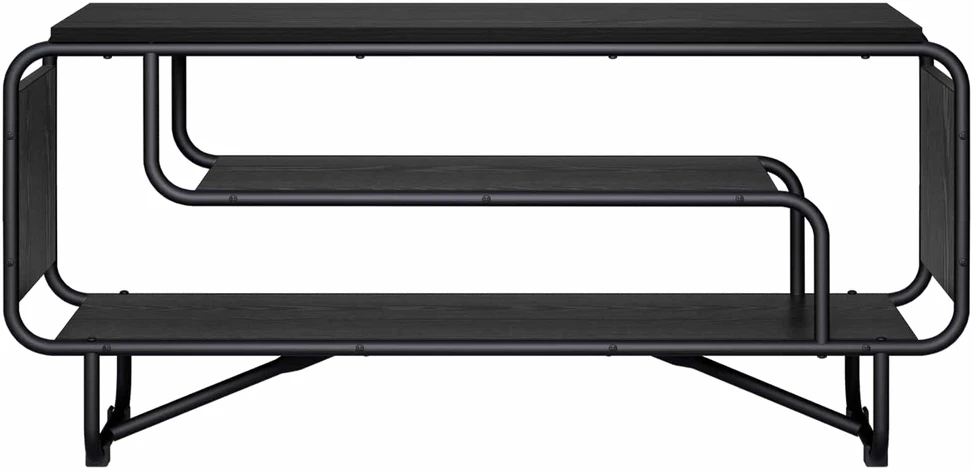 TV staliukas Televizoriaus stovas 98 x 36 x 45 cm Juodojo ąžuolo