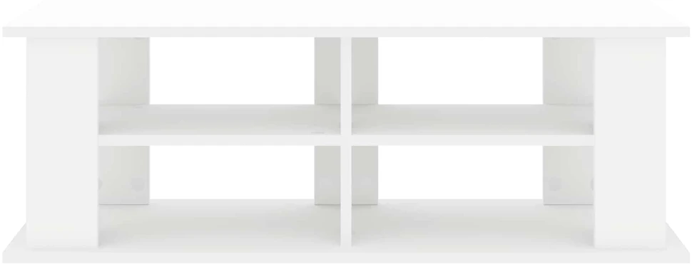 TV staliukas Televizoriaus stovas Balta 96 x 35 x 33,5 cm