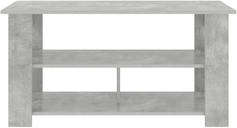 TV staliukas Televizoriaus stovas Betono pilka 100 x 40 x 50 cm