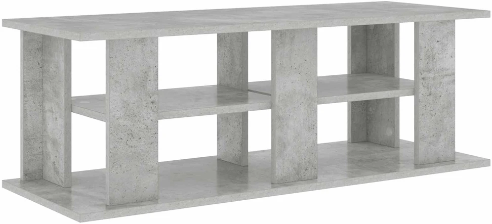 TV staliukas Televizoriaus stovas Betono pilka 96 x 35 x 33,5 cm