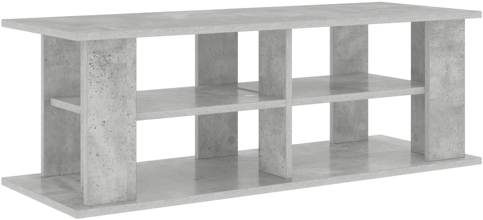 TV staliukas Televizoriaus stovas Betono pilka 96 x 35 x 33,5 cm