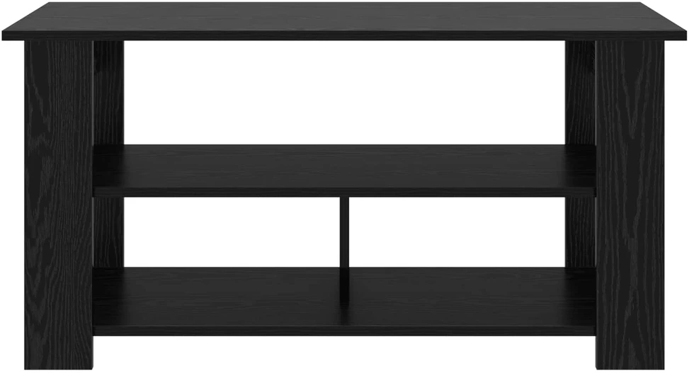 TV staliukas Televizoriaus stovas Juodas ąžuolas 100 x 40 x 50 cm