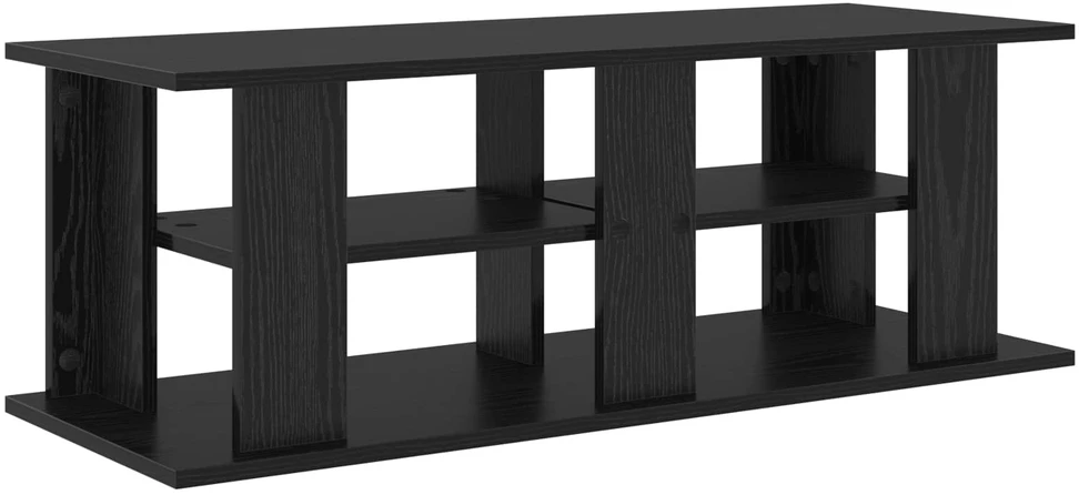 TV staliukas Televizoriaus stovas Juodas ąžuolas 96 x 35 x 33,5 cm