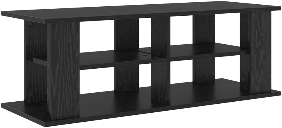 TV staliukas Televizoriaus stovas Juodas ąžuolas 96 x 35 x 33,5 cm