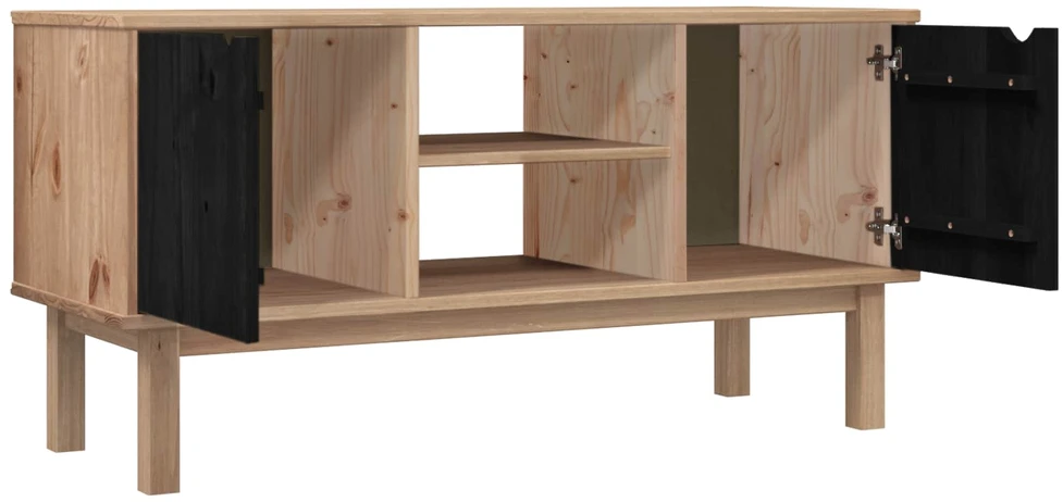 TV staliukas Televizoriaus stovas OTTA 113,5 x 43 x 57 cm Juoda