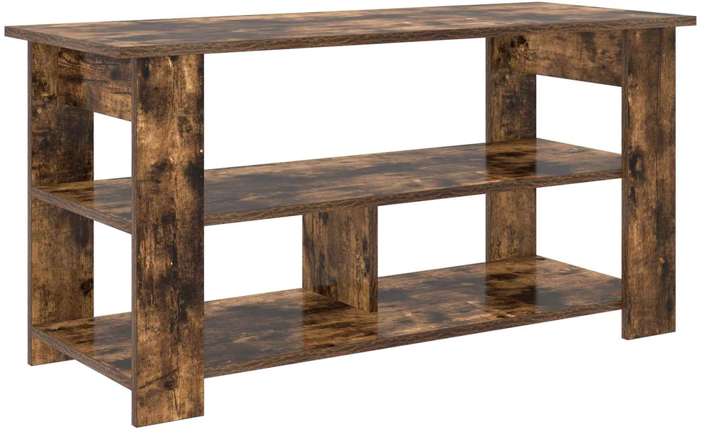 TV staliukas Televizoriaus stovas Rūkyta ąžuolas 100 x 40 x 50 cm
