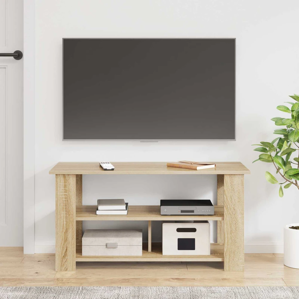 TV staliukas Televizoriaus stovas Sonoma ąžuolas 100 x 40 x 50 cm