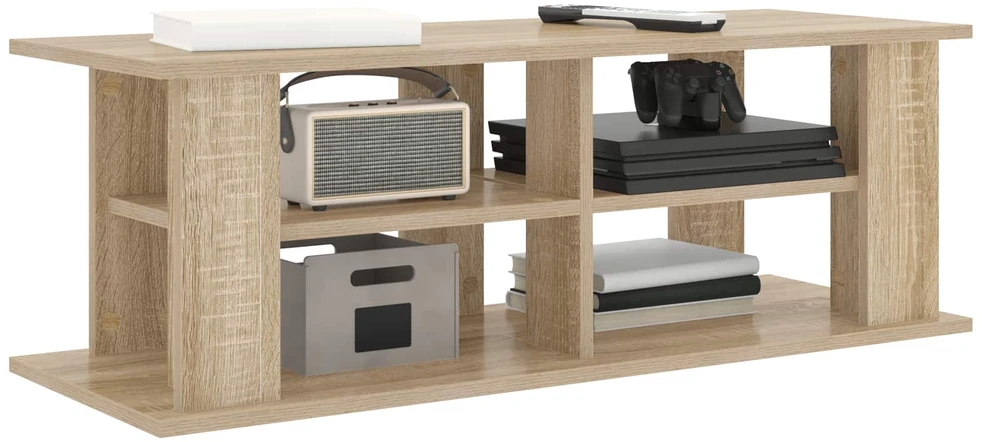 TV staliukas Televizoriaus stovas Sonoma ąžuolas 96 x 35 x 33,5 cm