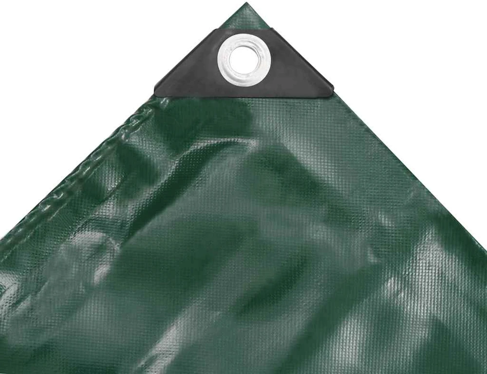 Tentas, 650g/m², 4x7m, žalias