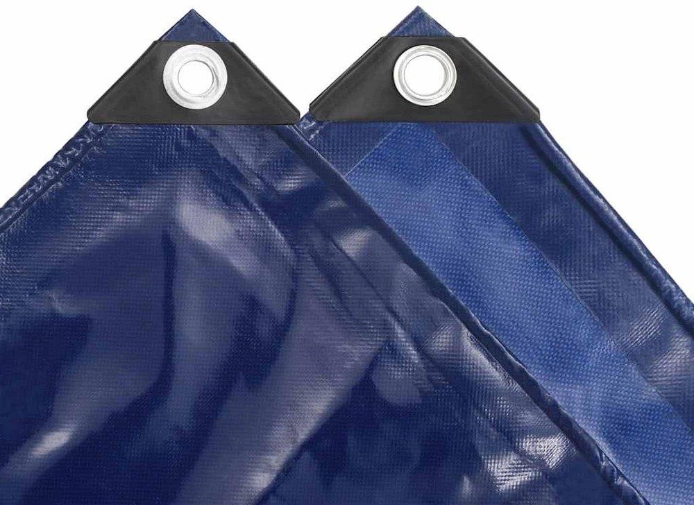 Tentas, 650g/m², 4x8m, mėlynas
