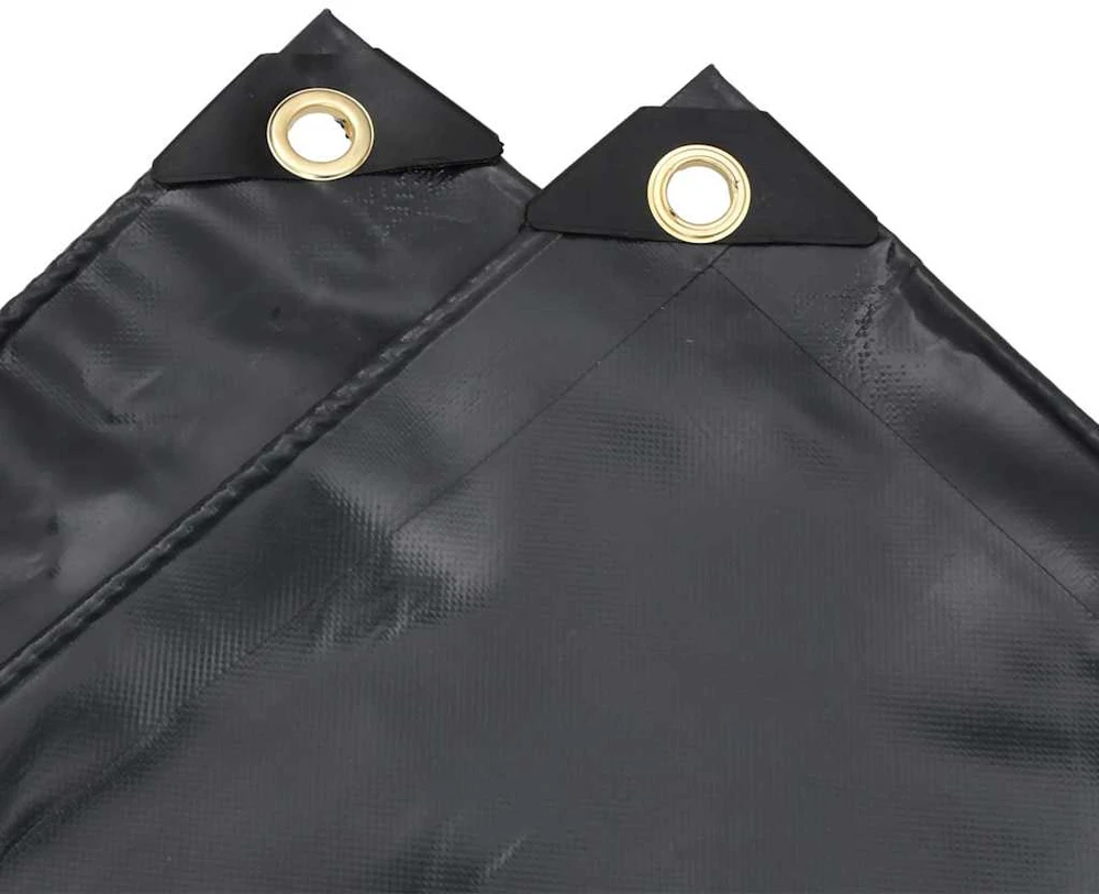 Tentas, antracito spalvos, 4x6m, 600g/m²