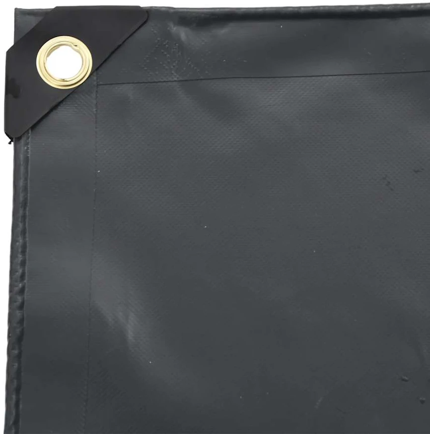 Tentas, antracito spalvos, 4x6m, 600g/m²