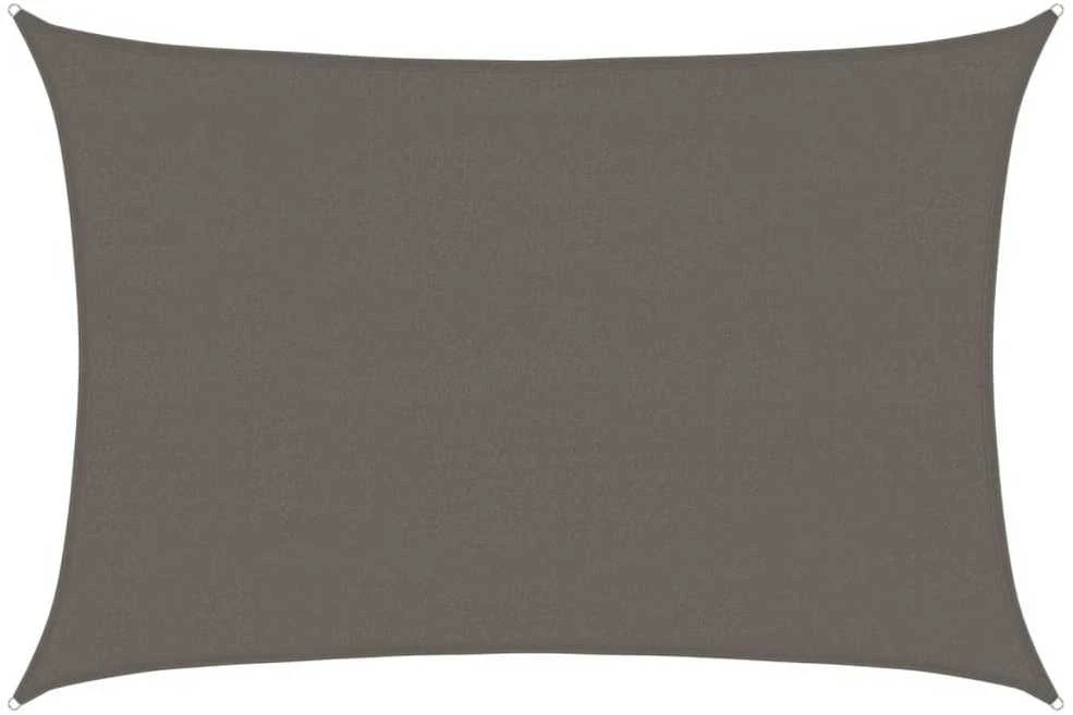 Tentas, HDPE, Stačiakampis, 4 x 6 m, Antracito Spalvos