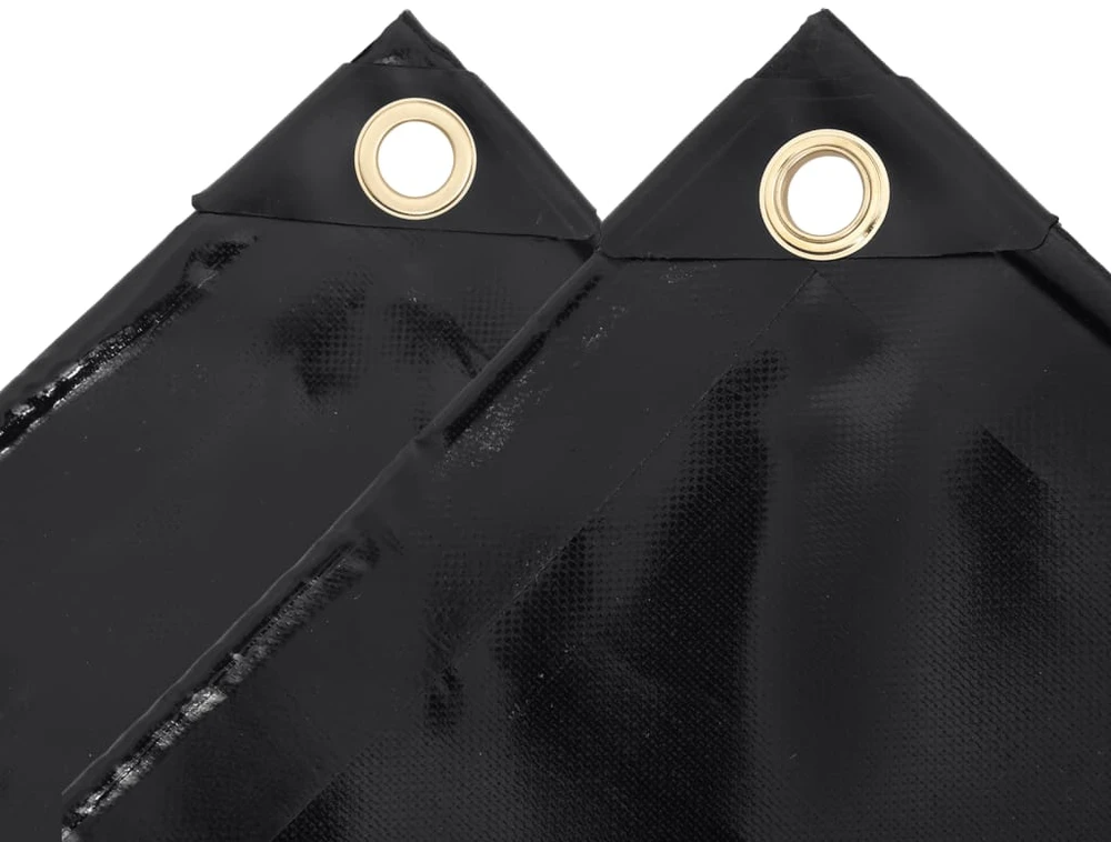 Tentas, juodos spalvos, 4x5m, 650g/m²