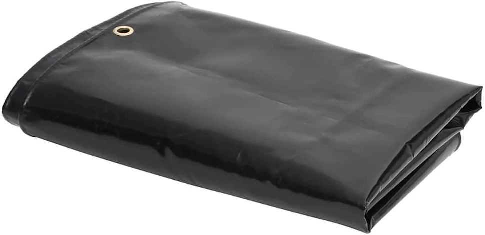 Tentas, juodos spalvos, 4x8m, 650g/m²
