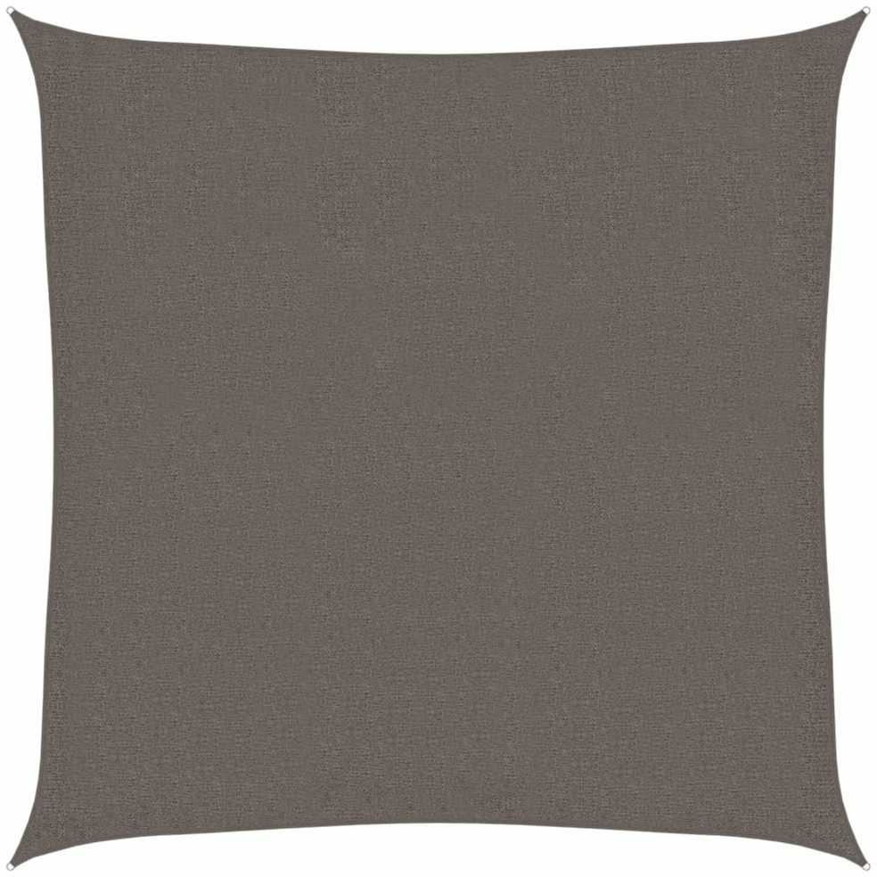 Tentas nuo saulės, antracito sp., 2x2 m, hdpe, kvadrato formos