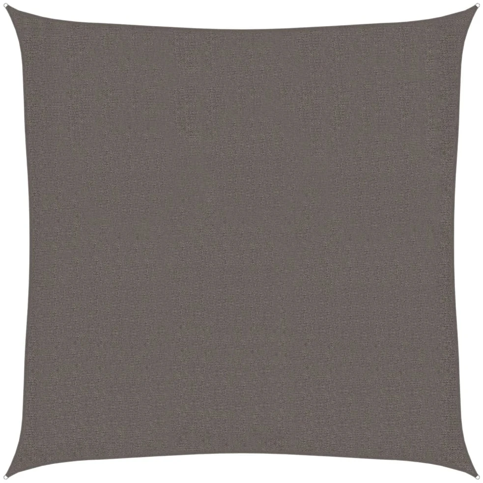 Tentas nuo saulės, antracito sp., 2x2 m, HDPE, kvadrato formos
