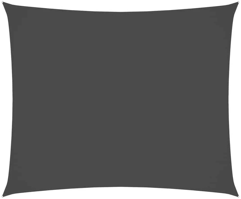 Tentas nuo saulės, oksfordo aud., stačiakampio, 4x6m, antrac.