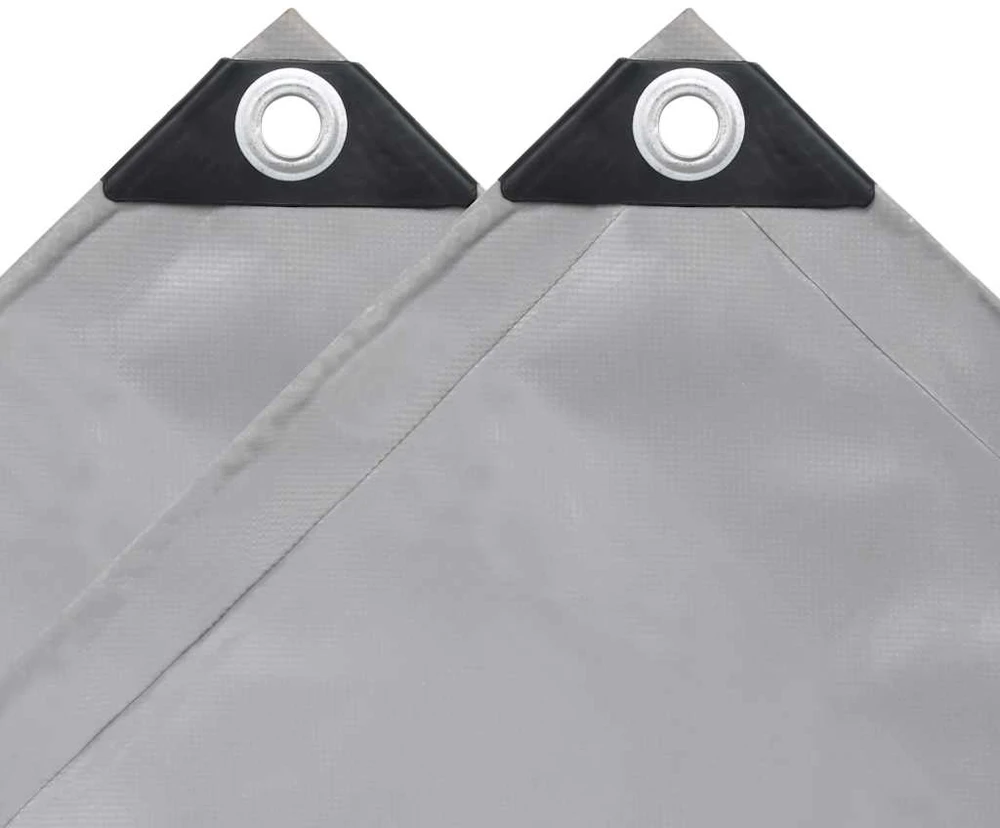 Tentas, pilkos spalvos, 4x5m, 650g/m²