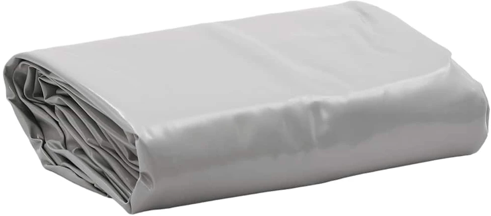 Tentas, pilkos spalvos, 5x7m, 650g/m²