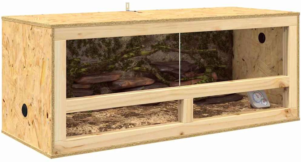 Terariumas Ruda 100 x 40 x 40 cm OSB