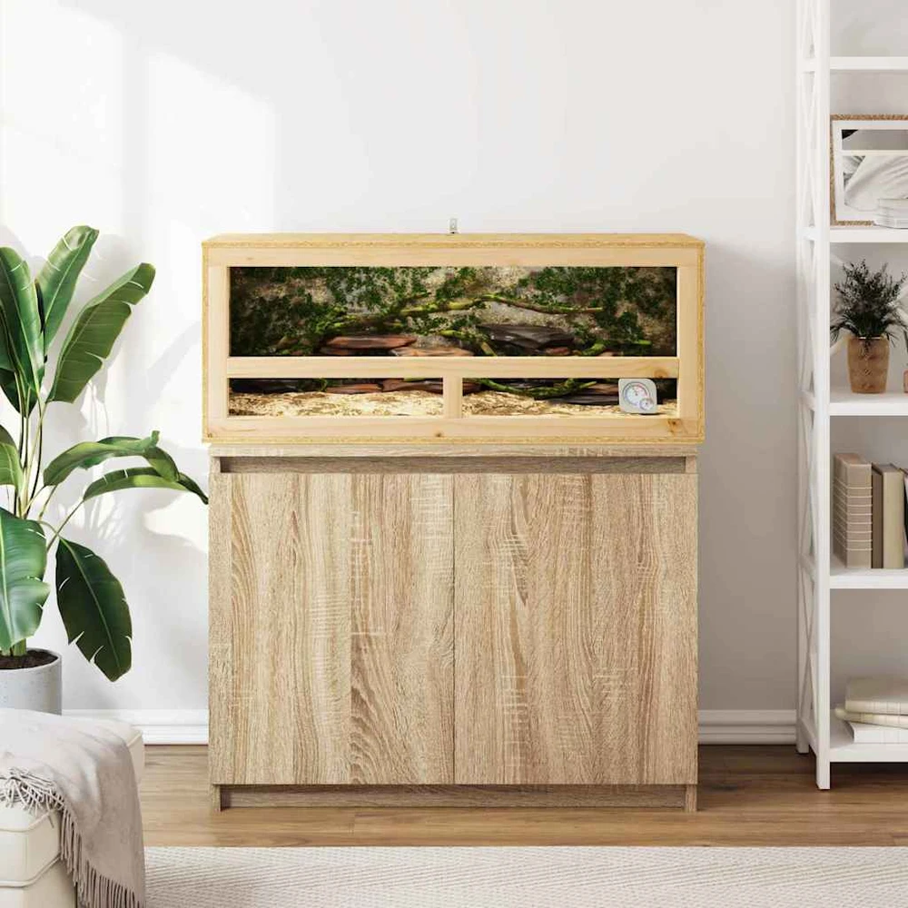 Terariumas Ruda 100 x 40 x 40 cm OSB
