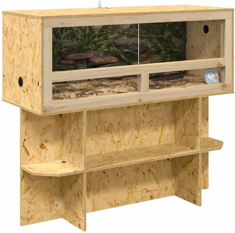 Terariumas Ruda 100 x 40 x 90 cm OSB