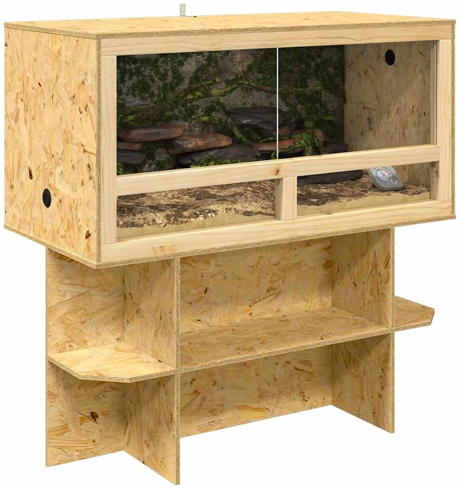 Terariumas Ruda 100 x 50 x 100 cm OSB