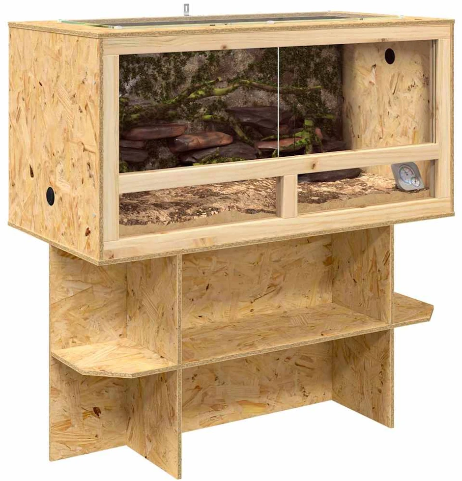 Terariumas Ruda 100 x 50 x 100 cm OSB