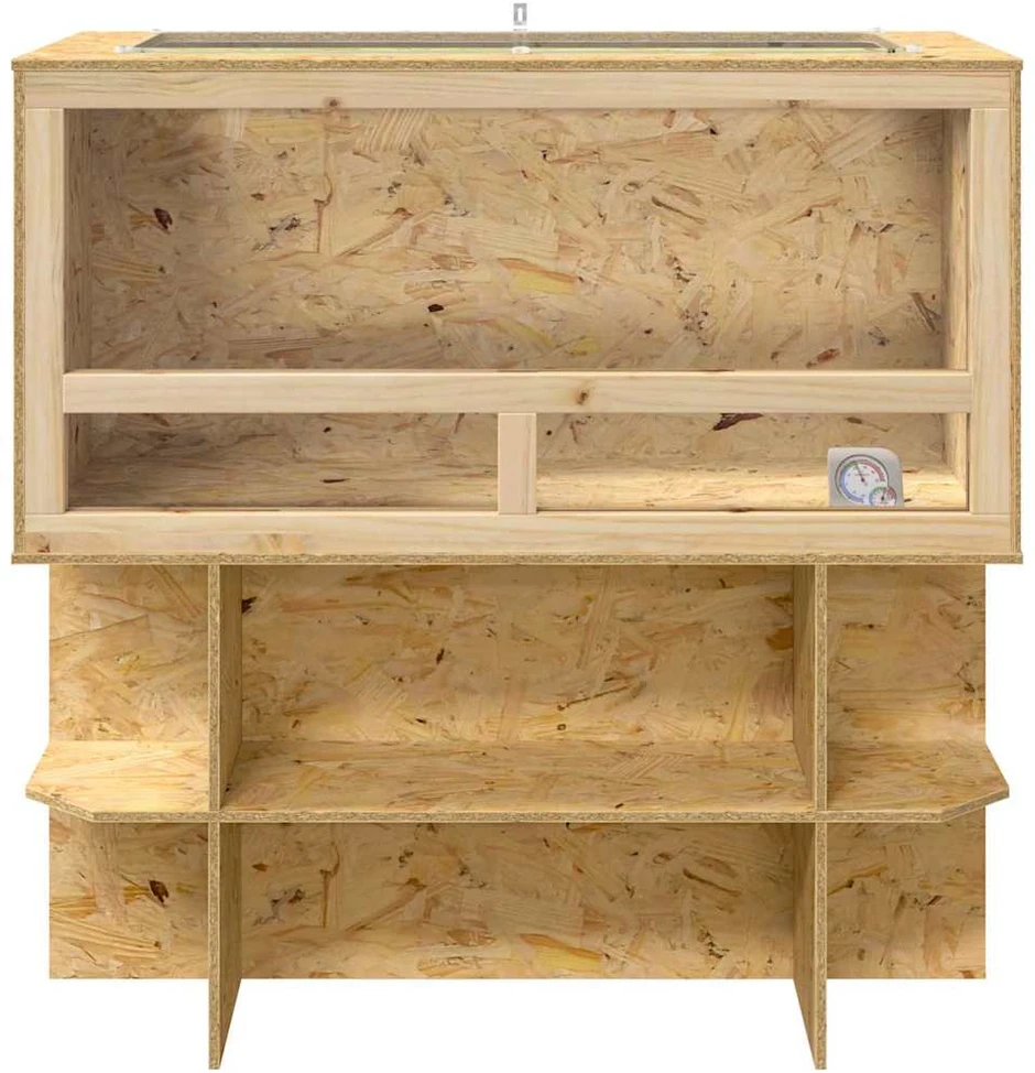 Terariumas Ruda 100 x 50 x 100 cm OSB