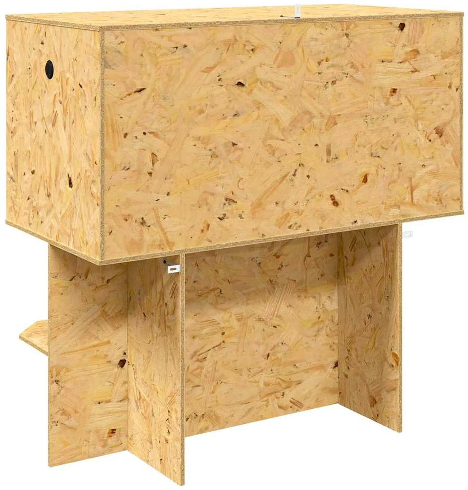 Terariumas Ruda 100 x 50 x 100 cm OSB