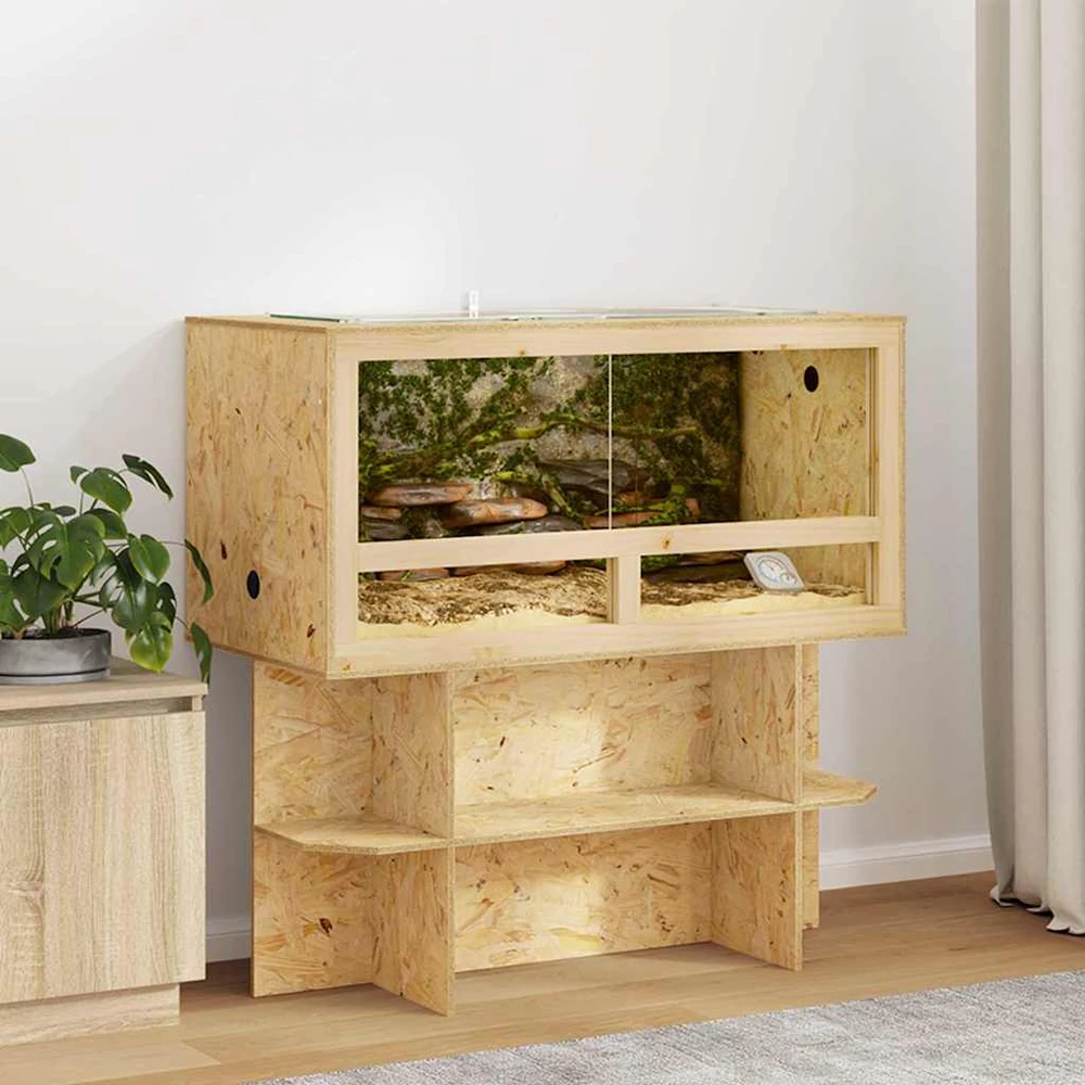 Terariumas Ruda 100 x 50 x 50 cm OSB