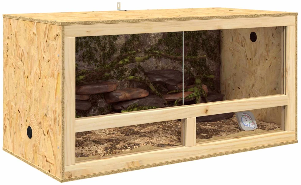 Terariumas Ruda 100 x 50 x 50 cm OSB