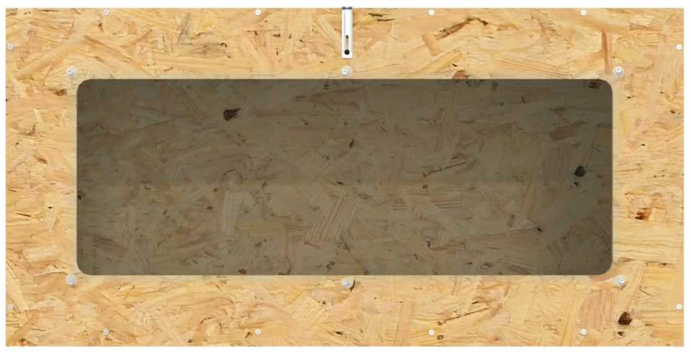 Terariumas Ruda 100 x 50 x 50 cm OSB