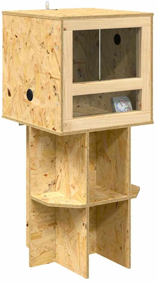 Terariumas Ruda 40 x 40 x 90 cm OSB
