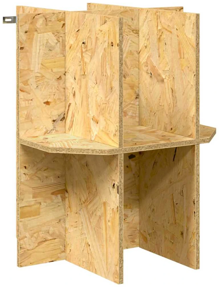 Terariumas Ruda 40 x 40 x 90 cm OSB