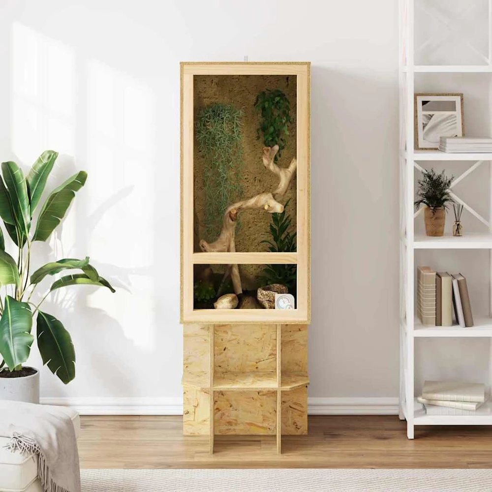 Terariumas Ruda 50 x 50 x 100 cm OSB